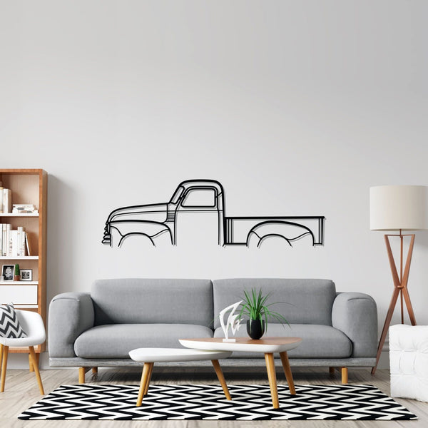 3100 1948 Classic Silhouette Metal Wall Art