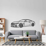 M8 Comp 2022 Angle Silhouette Metal Wall Art