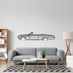 Invicta 1962 Detailed Silhouette Metal Wall Art