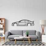 CLK DTM Detailed Silhouette Metal Wall Art