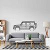 G63 2021 Detailed Silhouette Metal Wall Art