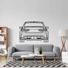 G80 M3 2023 Back Silhouette Metal Wall Art