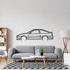 AE86 Detailed Silhouette Metal Wall Art