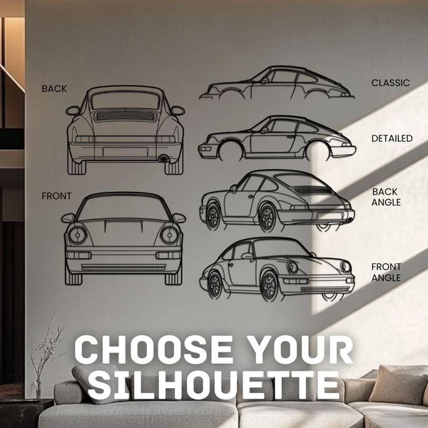 P Generation 3 Silhouette Metal Wall Art
