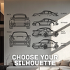 P Generation 2 Silhouette Metal Wall Art