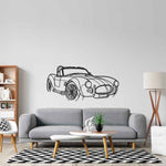 Cobra 1965 Angle Silhouette Metal Wall Art