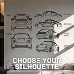 P Generation 4 Silhouette Metal Wall Art