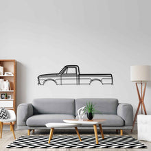 C10 1968 Classic Silhouette Metal Wall Art