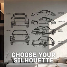 P Generation 1 Silhouette Metal Wall Art