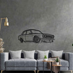 510 1973 Angle Silhouette Metal Wall Art