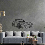 Cobra 1965 Angle Silhouette Metal Wall Art