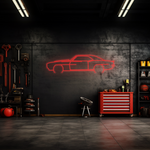 Camaro 1969 Neon Silhouette