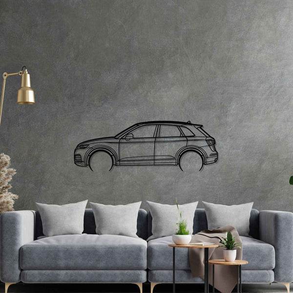 SQ5 2018 Detailed Silhouette Metal Wall Art