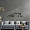 Model 43 1931 Classic Silhouette Metal Wall Art