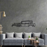 Model 43 1931 Classic Silhouette Metal Wall Art