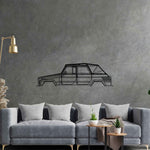 Thing 1973 Classic Silhouette Metal Wall Art