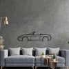 Barchetta 1998 Detailed Silhouette Metal Wall Art