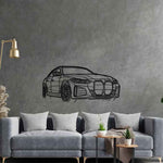 i4 M50 2024 Angle Silhouette Metal Wall Art