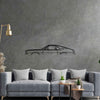 AMX 1970 Classic Silhouette Metal Wall Art