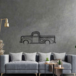 F100 1940 Detailed Silhouette Metal Wall Art