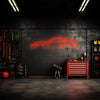 Supra MK5 Neon Silhouette