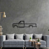 F150 1996 Detailed Silhouette Metal Wall Art