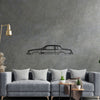 442 1987 Classic Silhouette Metal Wall Art