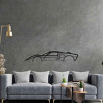 GT-40 Classic Silhouette Metal Wall Art
