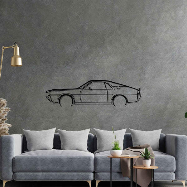 AMX 1969 Detailed Silhouette Metal Wall Art