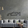 Exige 430 CUP 2020 Detailed Silhouette Metal Wall Art