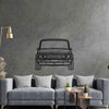 REPU 1974 Front Silhouette Metal Wall Art