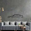 Ghibli 2 1993 Classic Silhouette Metal Wall Art