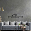 Ranger 2003 Classic Silhouette Metal Wall Art