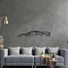 AMG One Classic Silhouette Metal Wall Art
