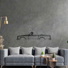 Tiger Mk1a 1965 Classic Silhouette Metal Wall Art