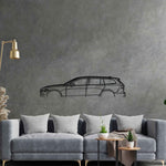 V60 2023 Classic Silhouette Metal Wall Art