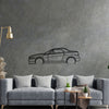 Alfa RZ Detailed Silhouette Metal Wall Art