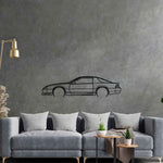 Camaro RS 1992 Detailed Silhouette Metal Wall Art