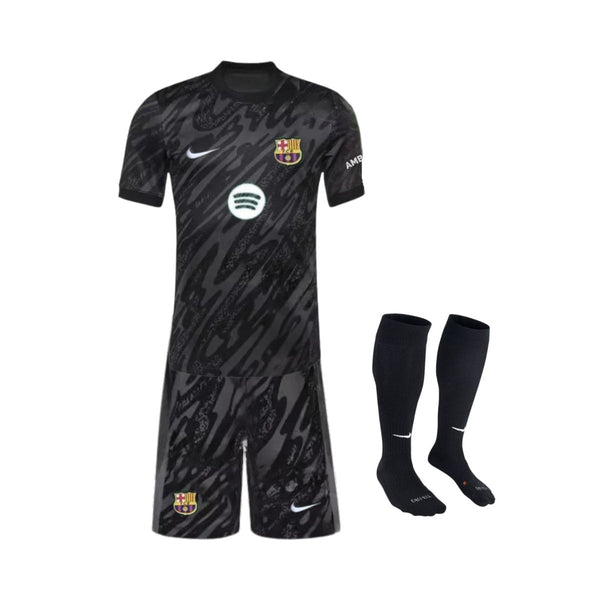 Equipación de Niños - Barcelona Portero 24/25