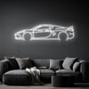 Corvette C8 Neon Silhouette