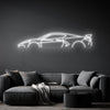Corvette C8 Neon Silhouette