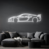 Corvette C8 Z06 Neon Silhouette