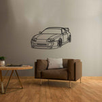 Supra 1994 Angle Silhouette Metal Wall Art