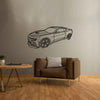 Camaro 1LE 2019 Angle Silhouette Metal Wall Art