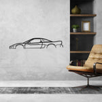 NSX Na1 Classic Silhouette Metal Wall Art