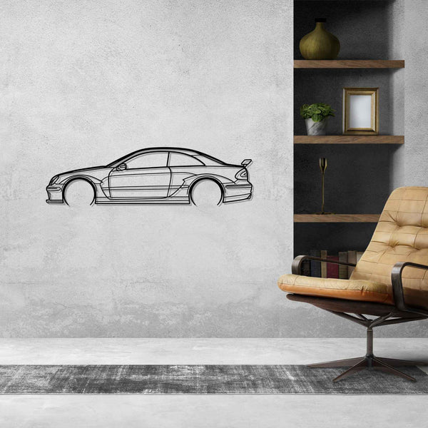 CLK DTM Detailed Silhouette Metal Wall Art