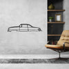 Hudson Italia 1954 Classic Silhouette Metal Wall Art