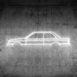E30 Neon Silhouette