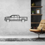 RAM 2500 Mega Detailed Silhouette Metal Wall Art