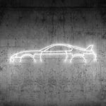 Supra MK4 Neon Silhouette